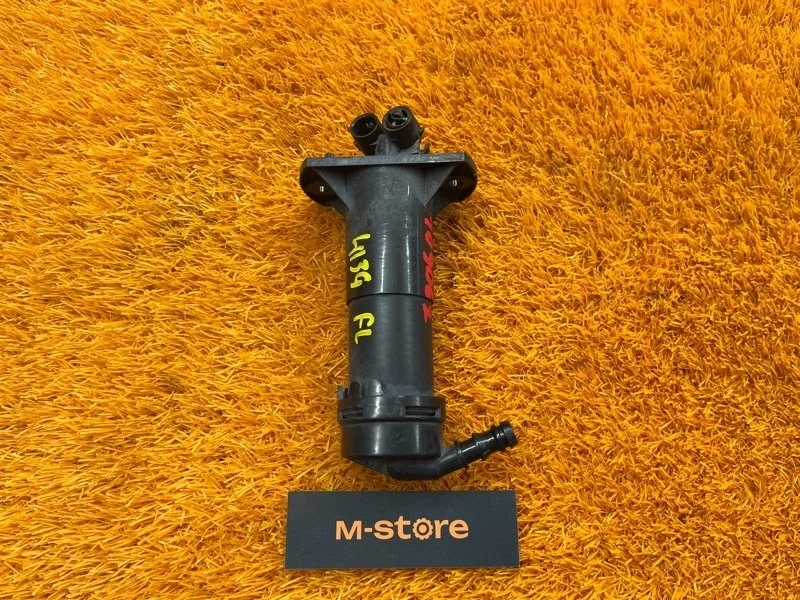 Форсунка омывателя фары Audi Q7 2012 4L0955101 4LB CJT, левая