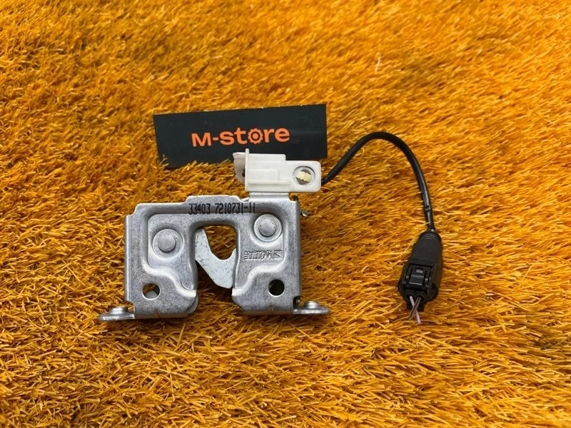 Замок капота BMW X3 2013 51237210731 F25 N55B30A, левый