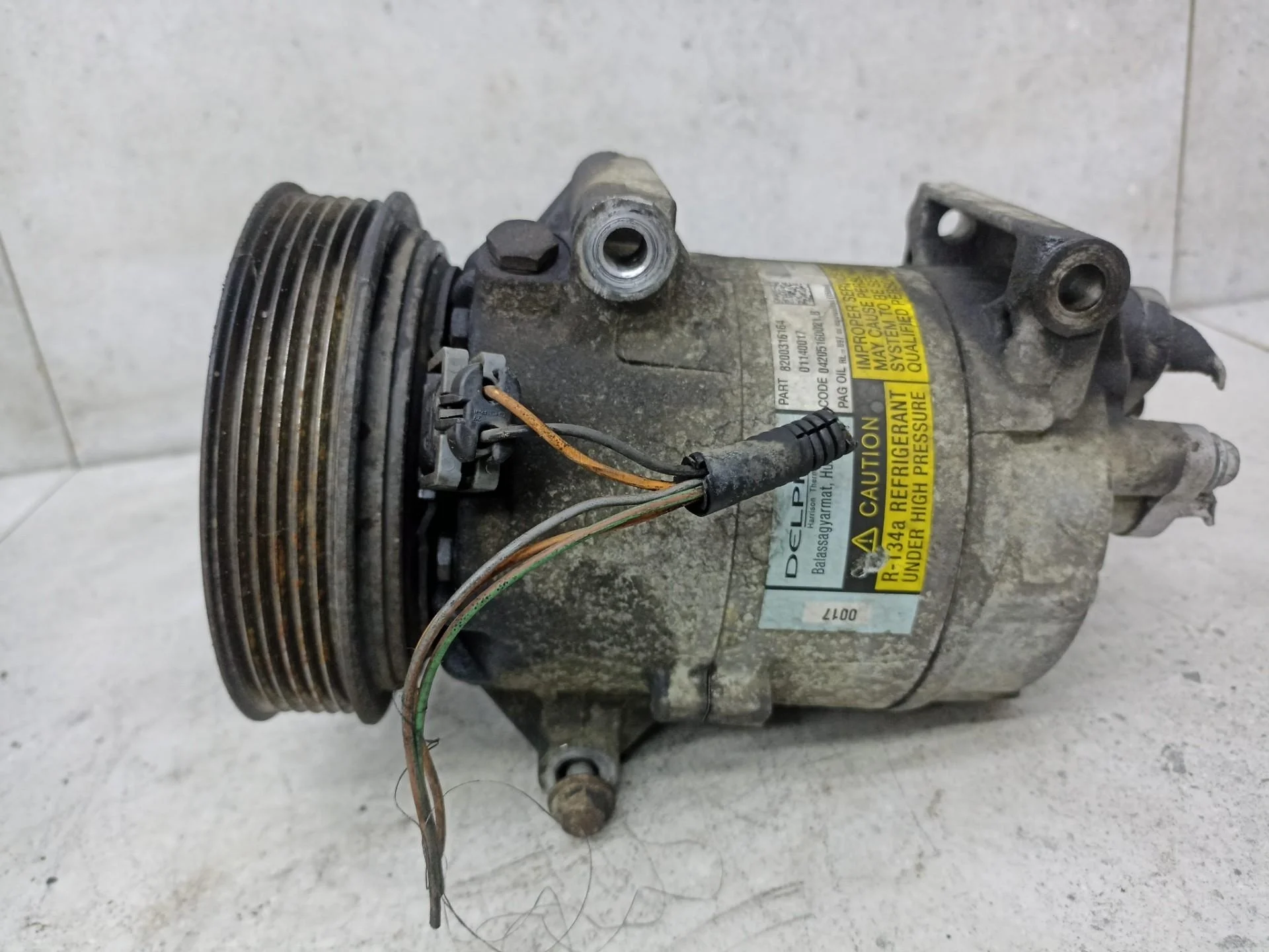 Компрессор кондиционера Renault Scenic 2 рест.