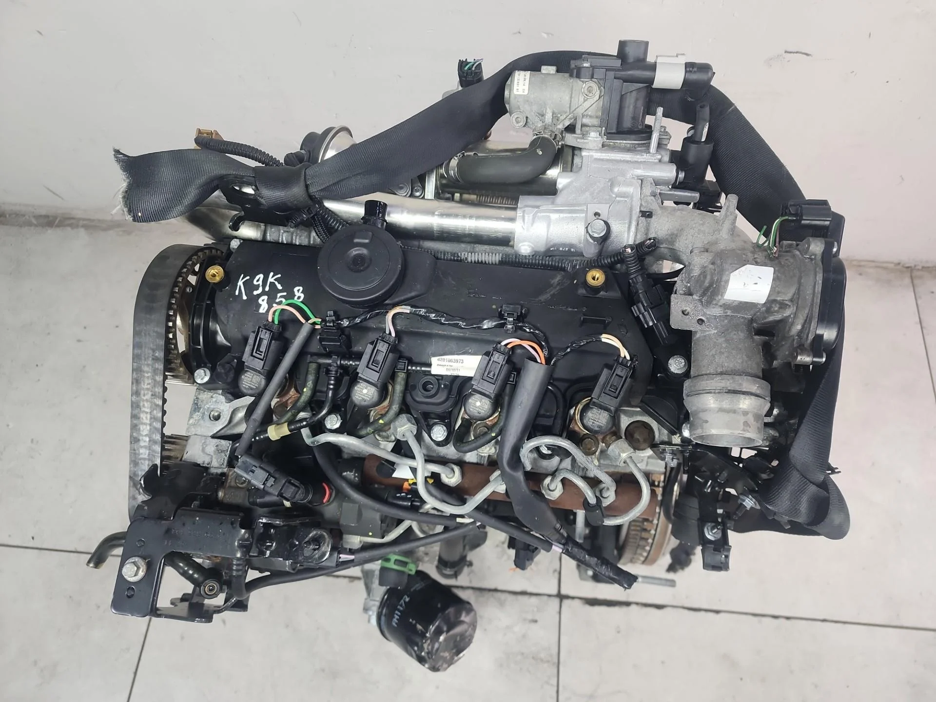 Двигатель K9K858 Renault Duster рест.