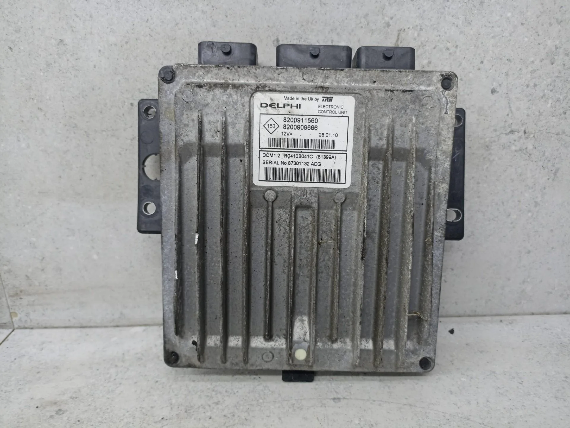 Блок управления двигателем Renault Scenic 2 рест.