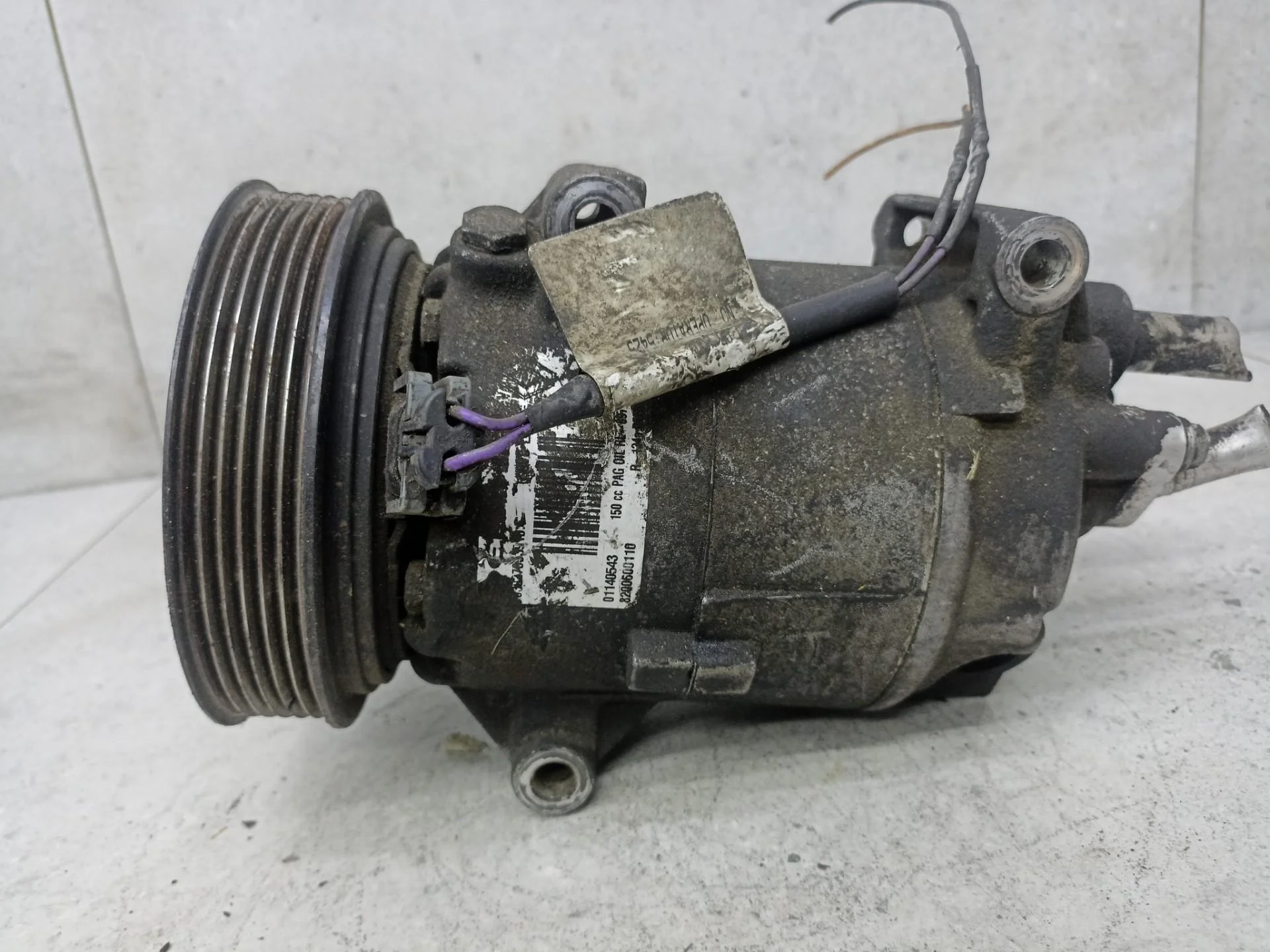 Компрессор кондиционера Renault Scenic 2 рест.