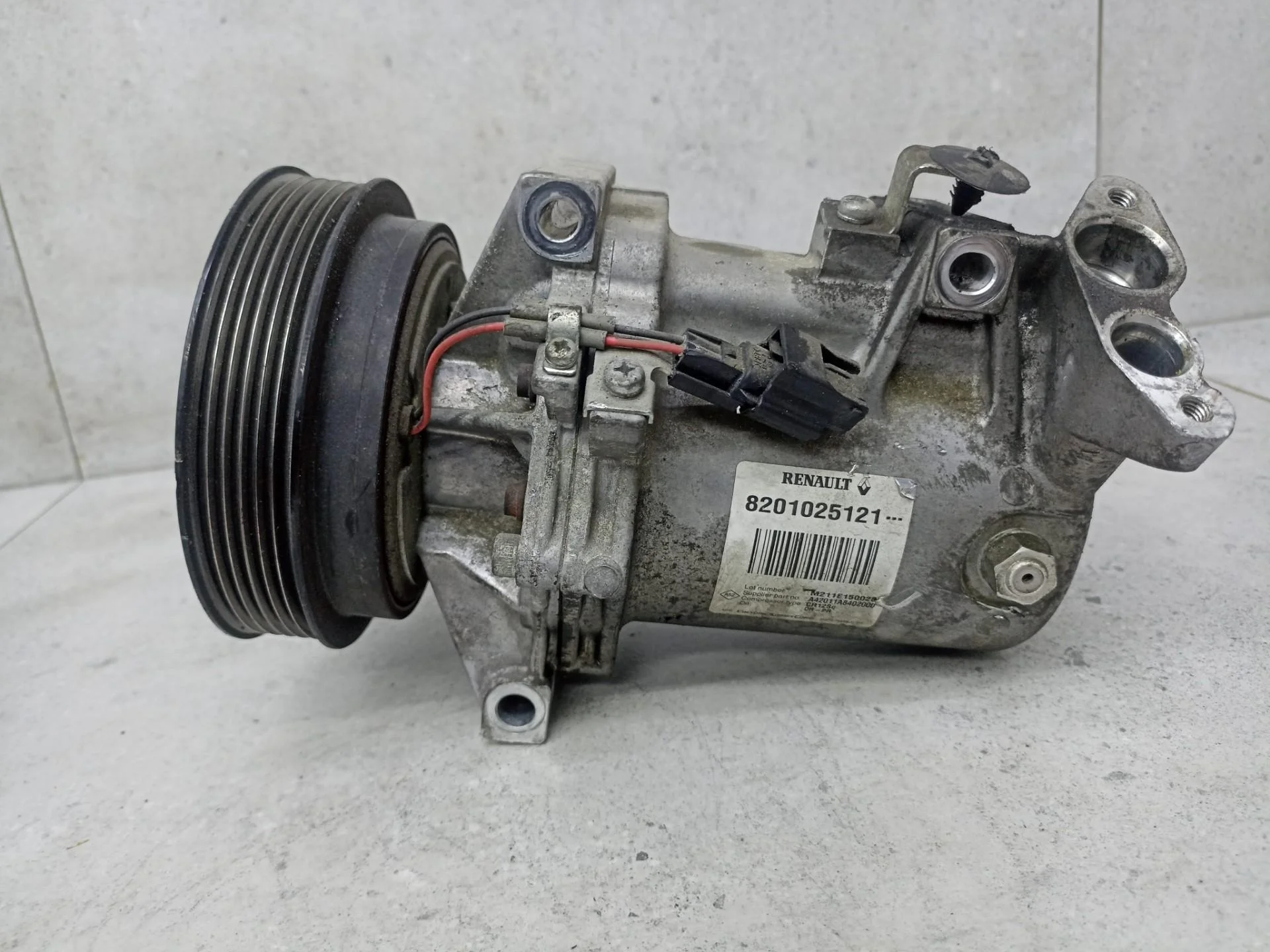 Компрессор кондиционера Renault Fluence рест. 2015