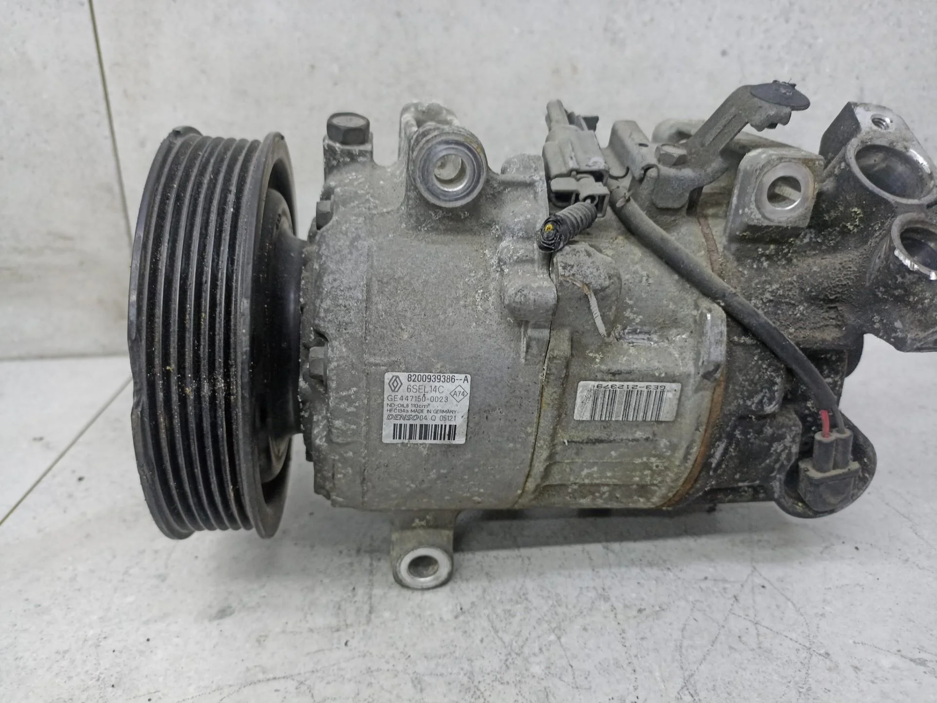 Компрессор кондиционера Renault Scenic 3 2012