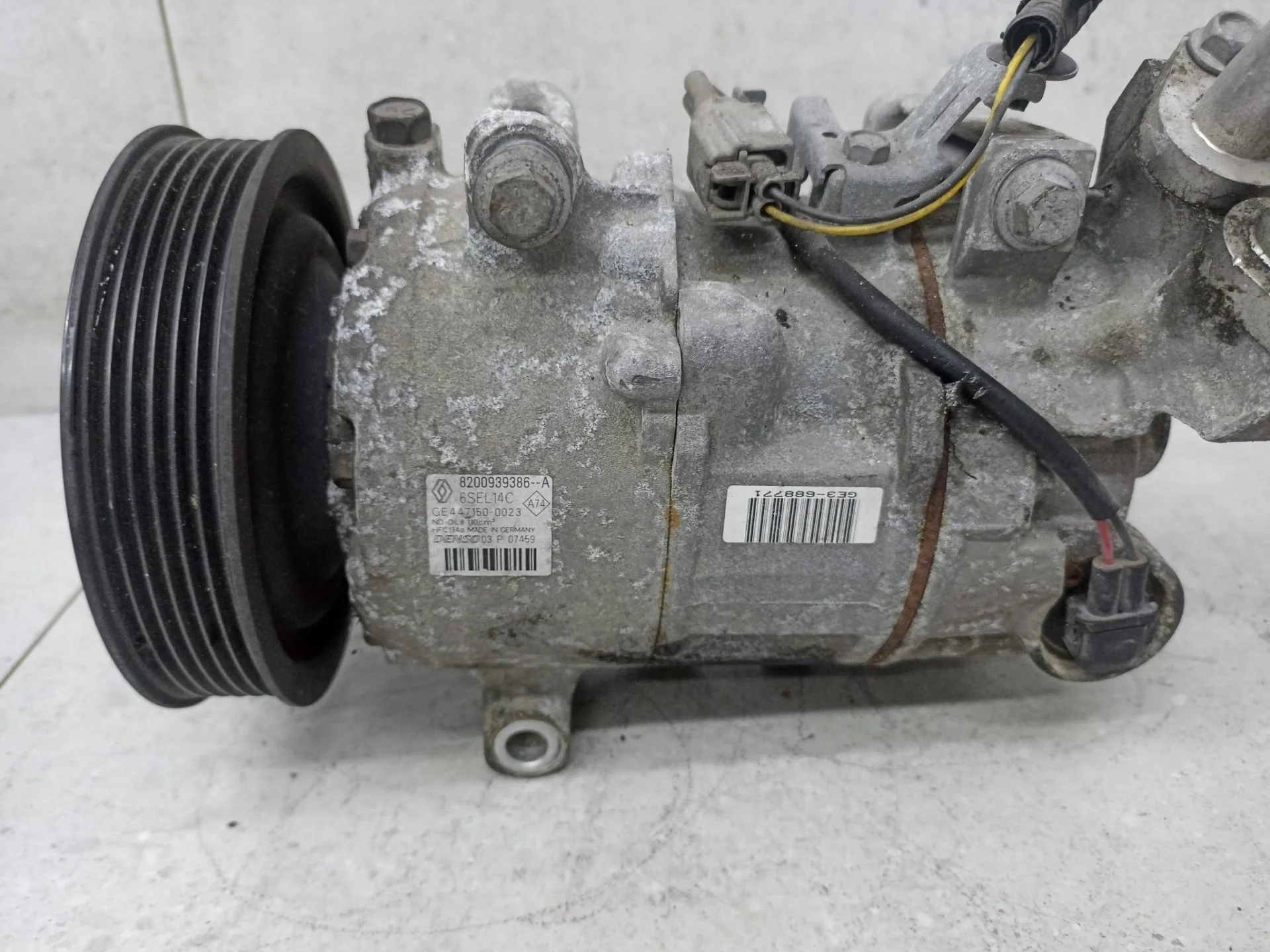 Компрессор кондиционера Renault Megane 3 2012