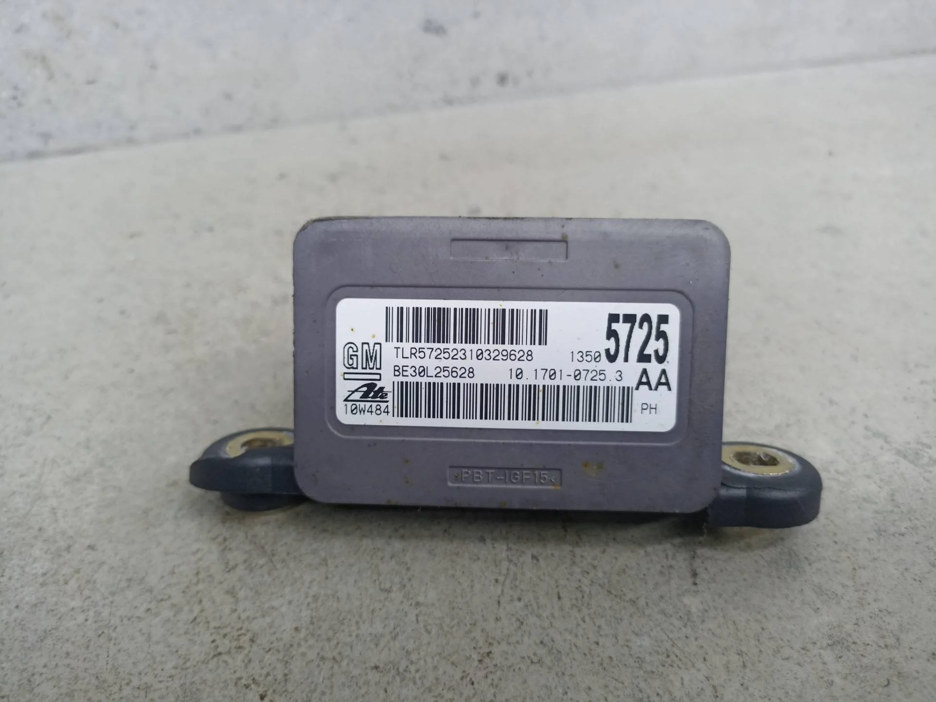 Датчик ускорения Chevrolet Cruze 2010 13505725