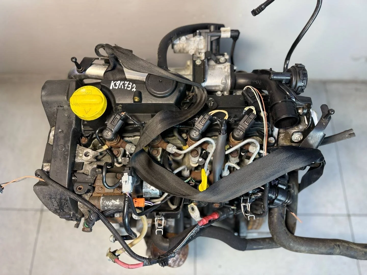 Двигатель K9K732 Renault Megane 2 рест.