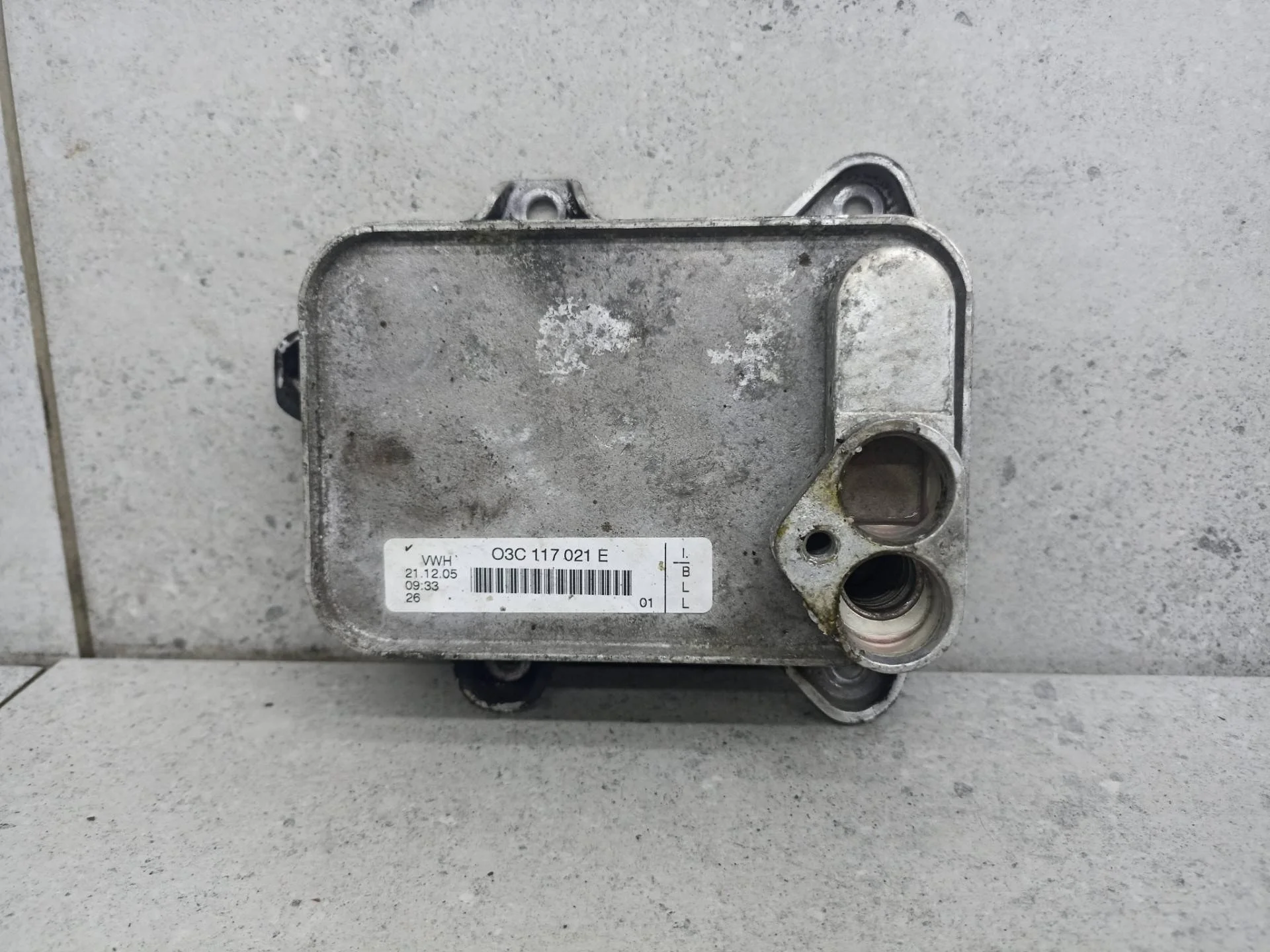 Теплообменник масляного фильтра Volkswagen Golf 5