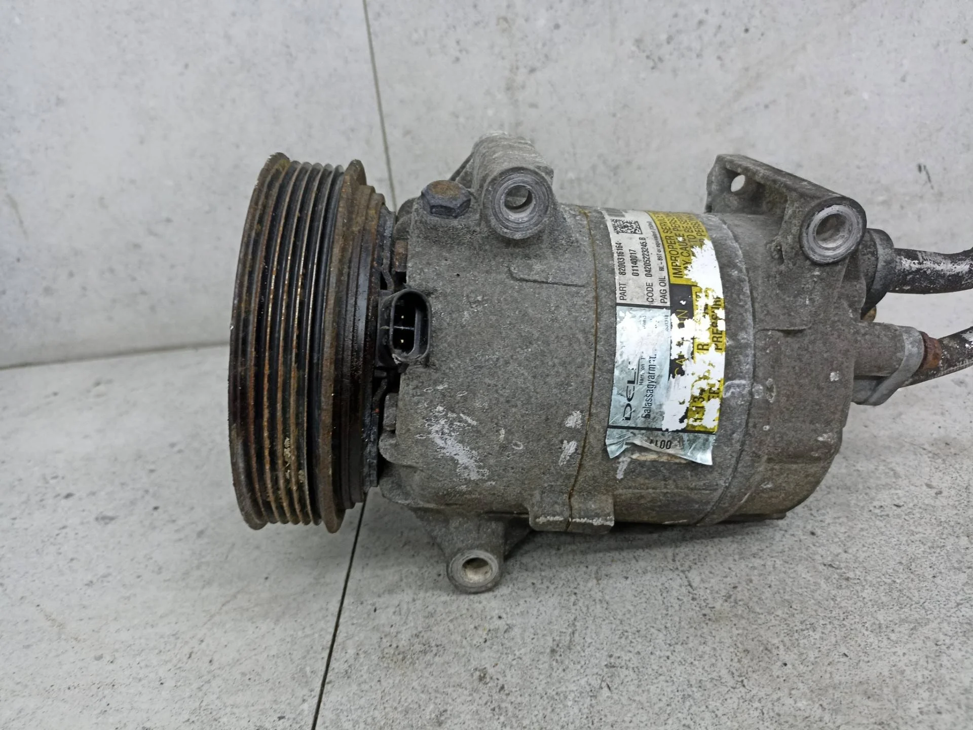 Компрессор кондиционера Renault Scenic 2 рест.