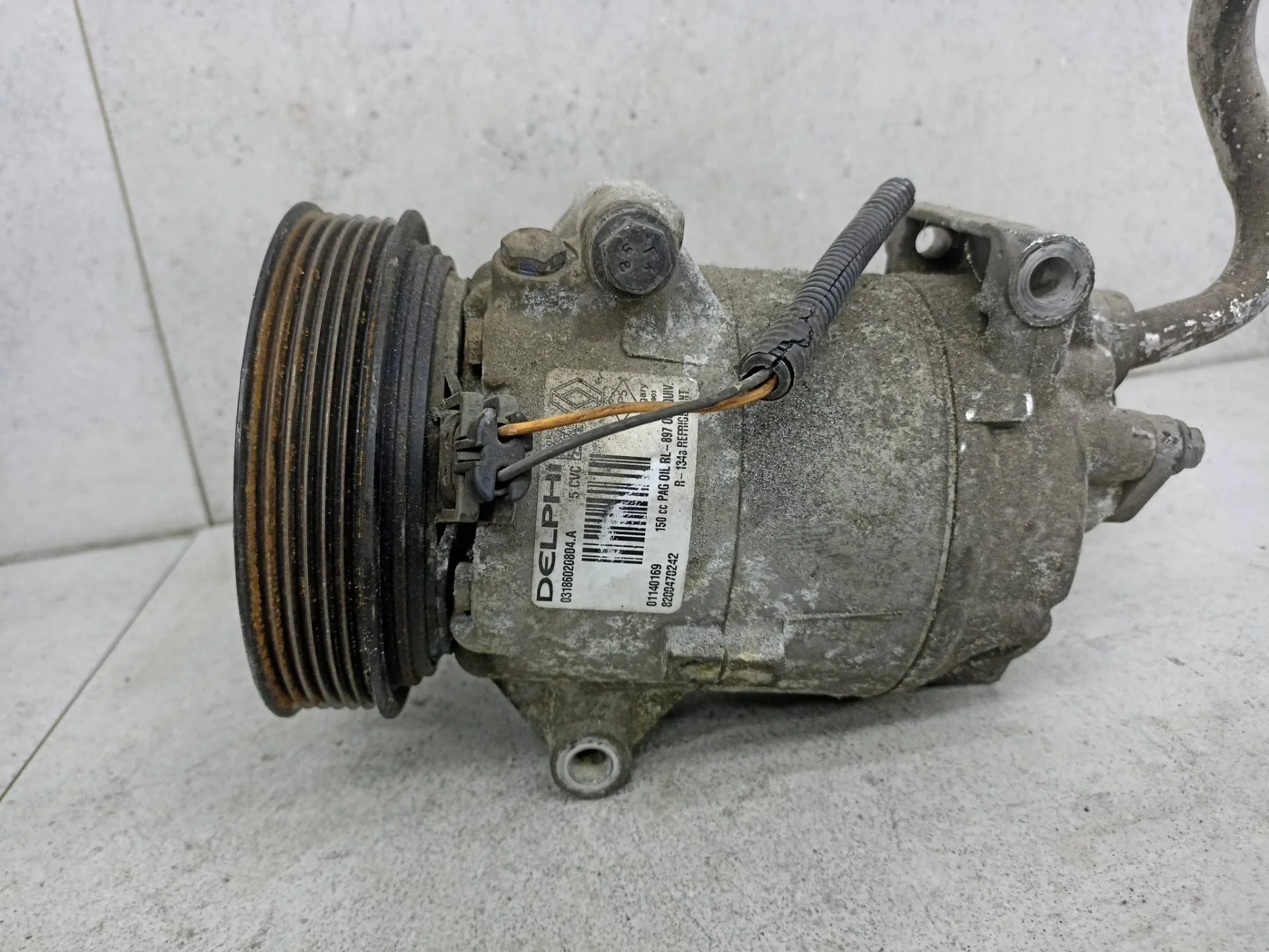 Компрессор кондиционера Renault Scenic 2 рест.