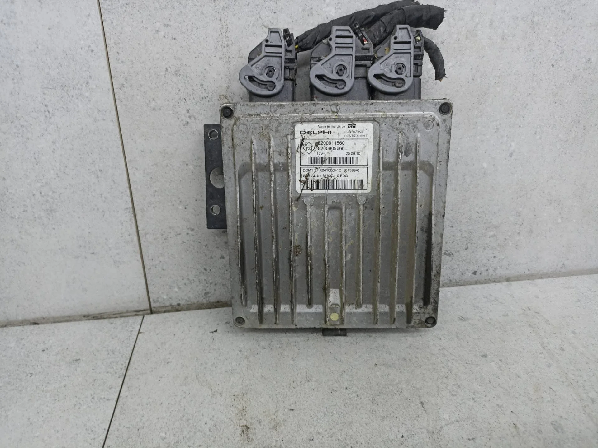 Блок управления двигателем Renault Scenic 2 рест.