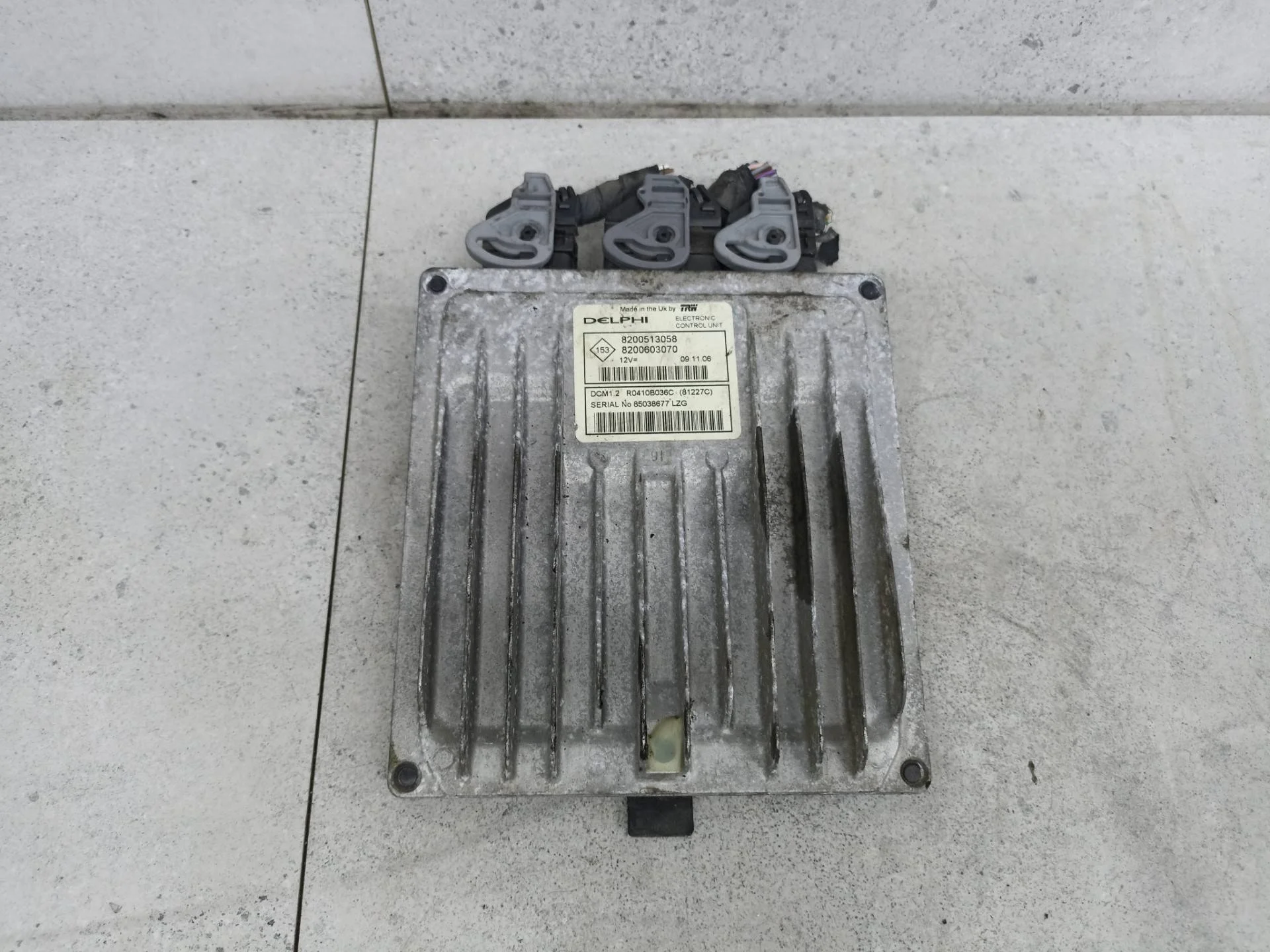 Блок управления двигателем Dacia Logan 2008