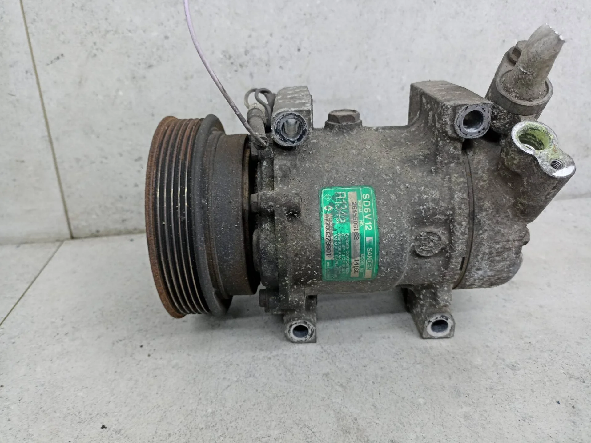 Компрессор кондиционера Renault Clio 2 рест. 2003