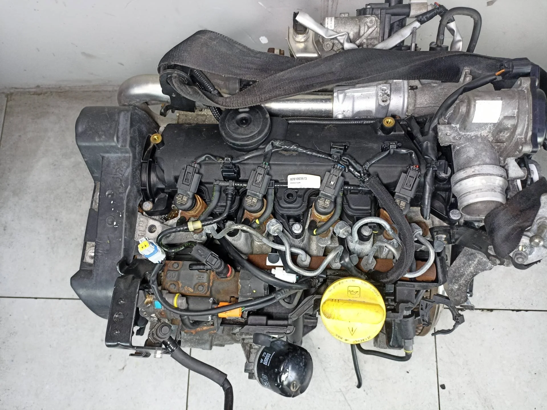 Двигатель K9K858 Renault Duster рест.