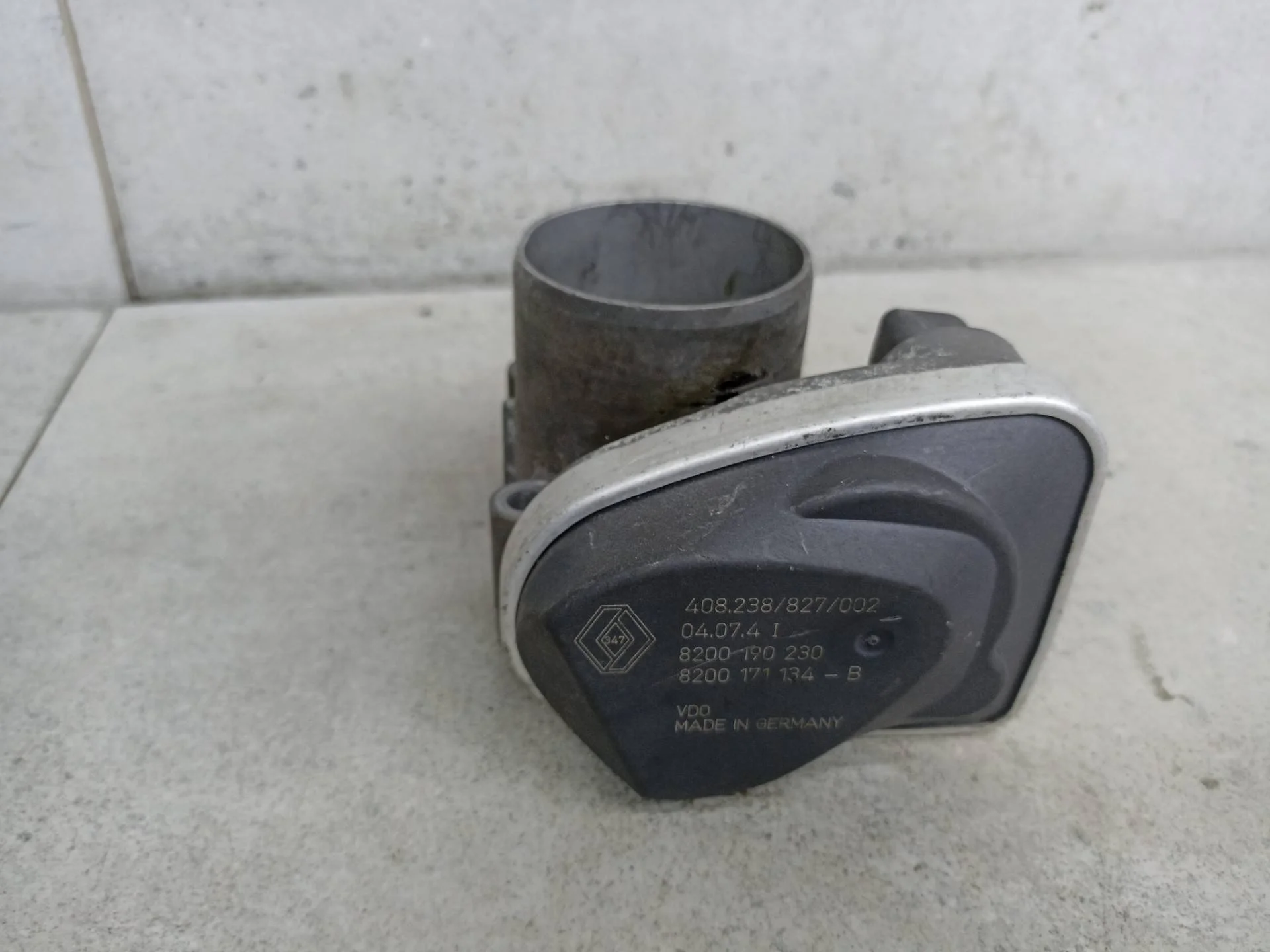 Дроссельная заслонка Renault Scenic 3 2012