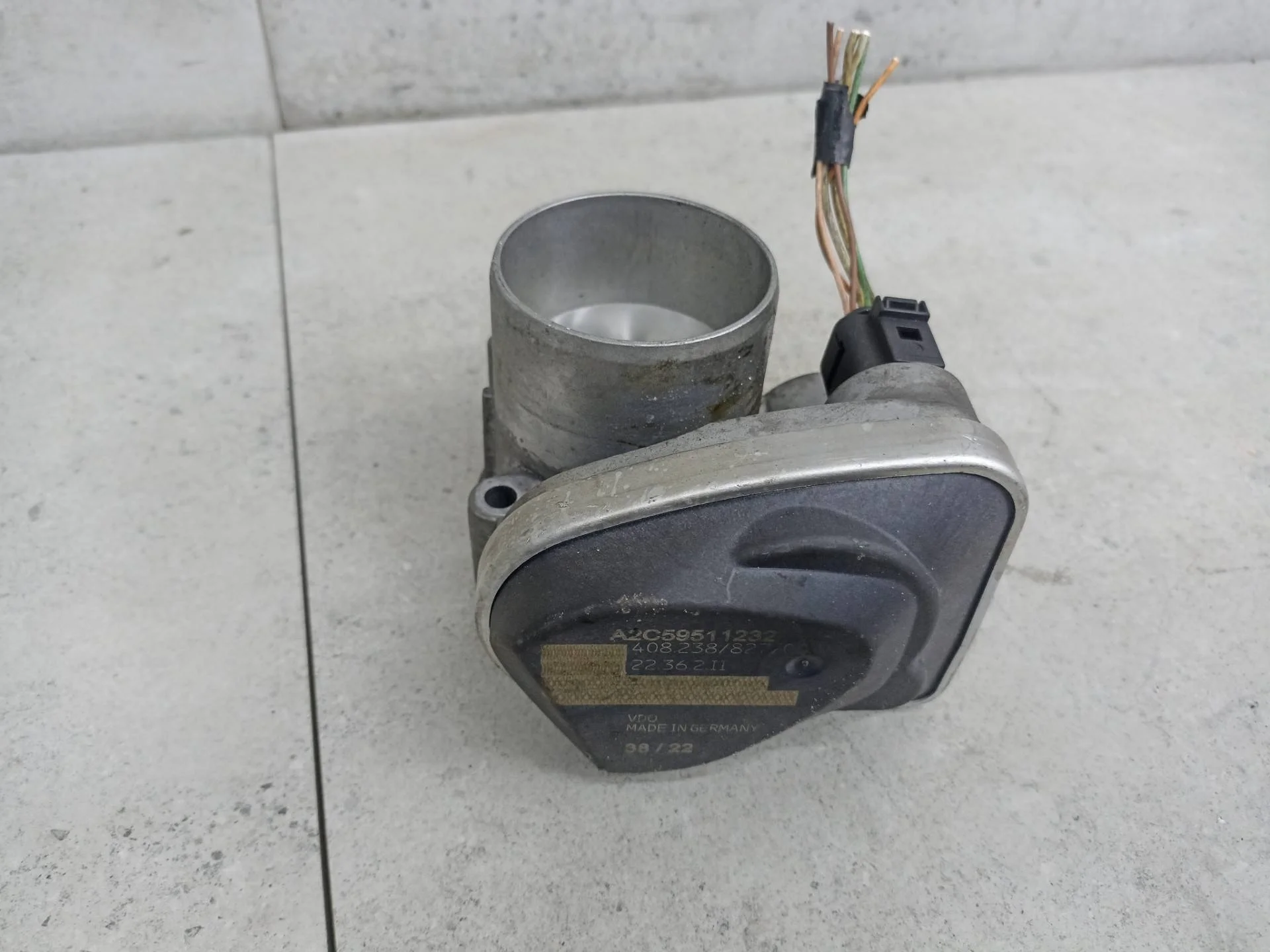 Дроссельная заслонка Renault Megane 2 рест. 2011