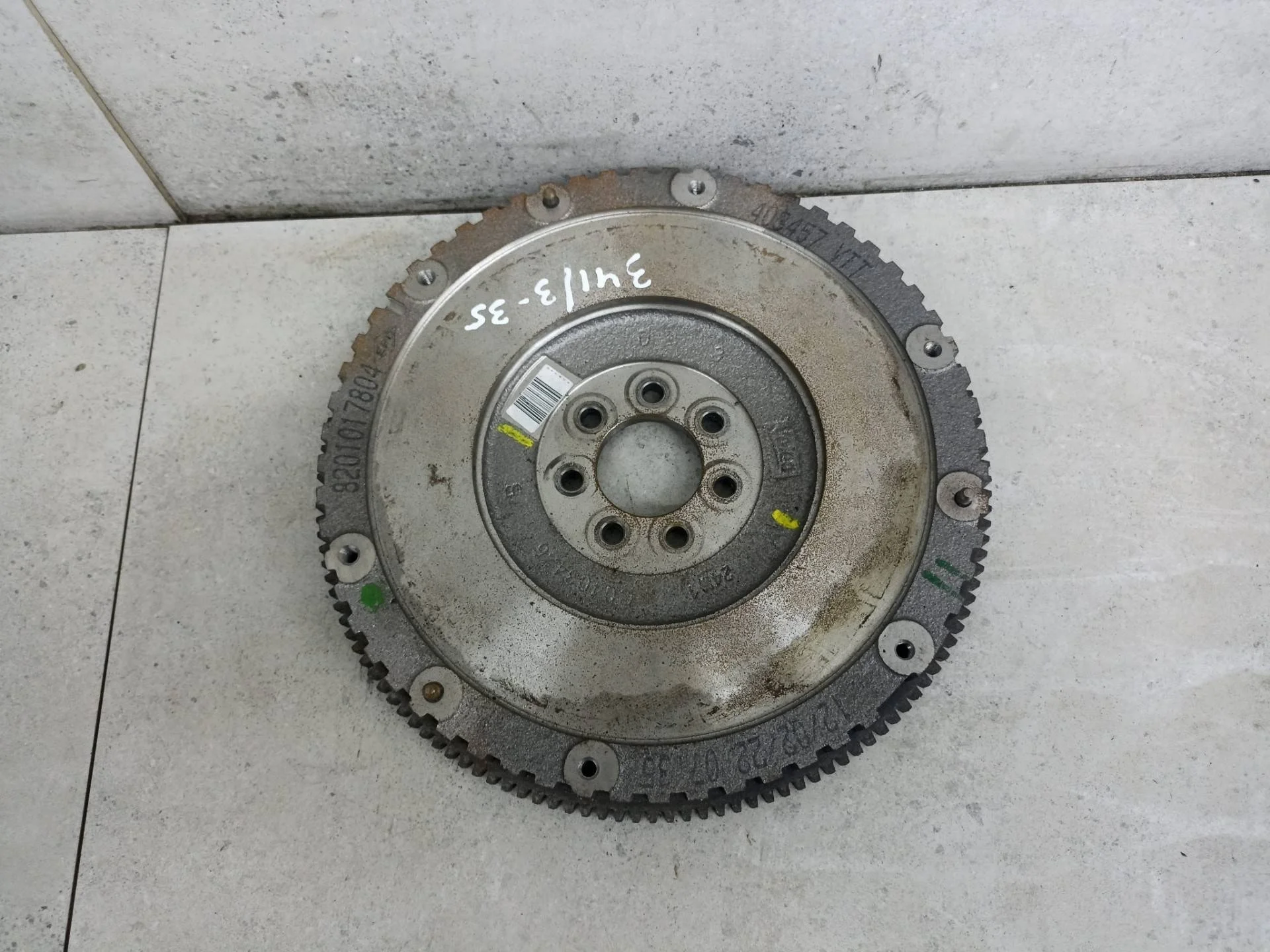 Маховик Renault Duster рест. 2021 8201017804