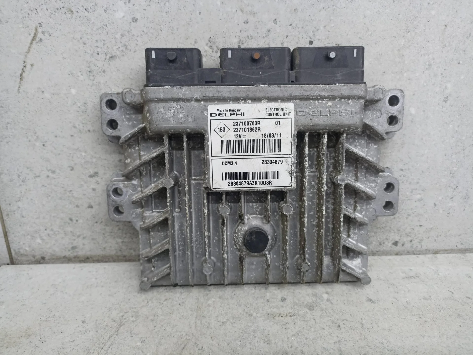 Блок управления двигателем Renault Duster 2011