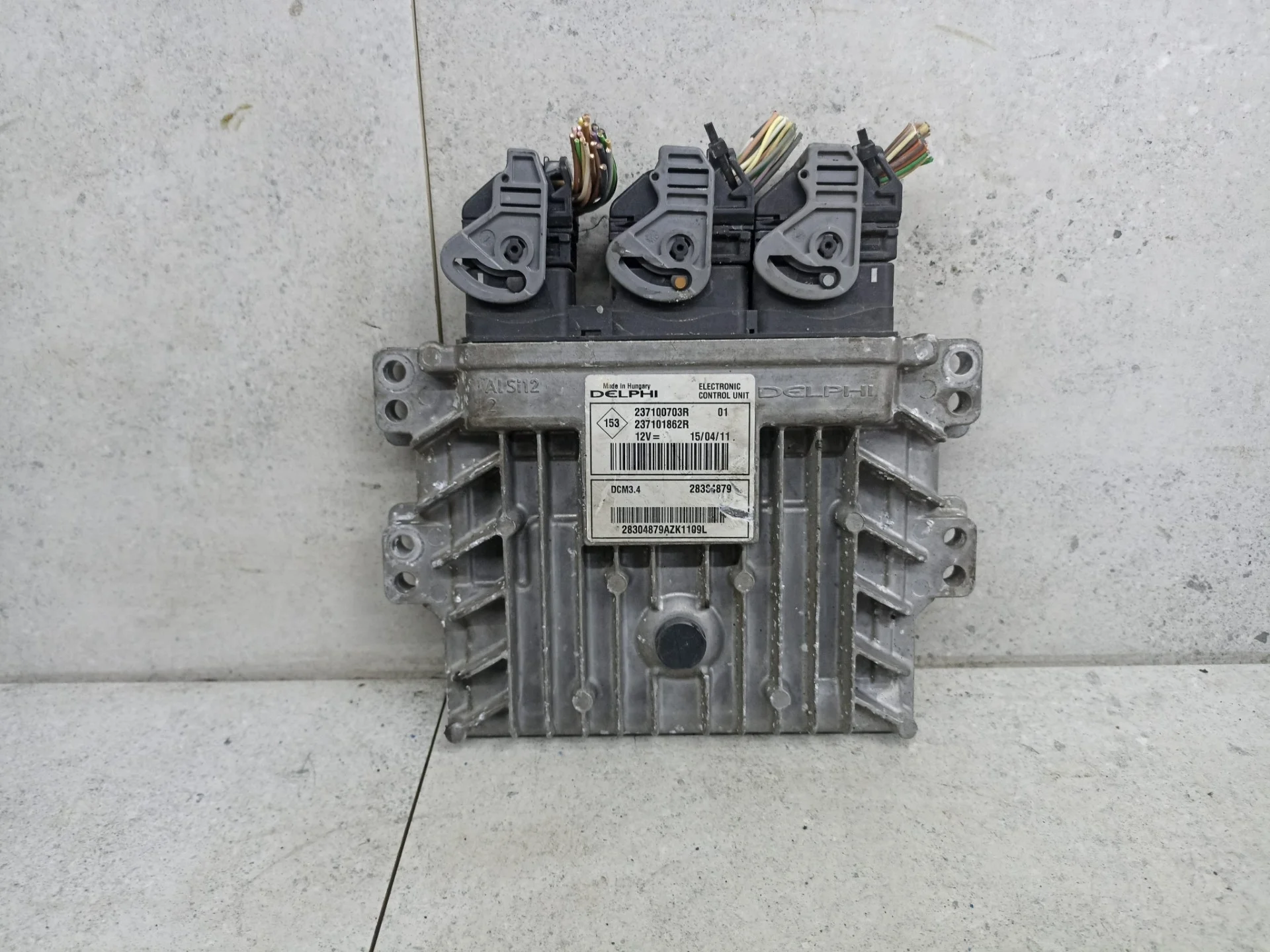 Блок управления двигателем Renault Duster 2011