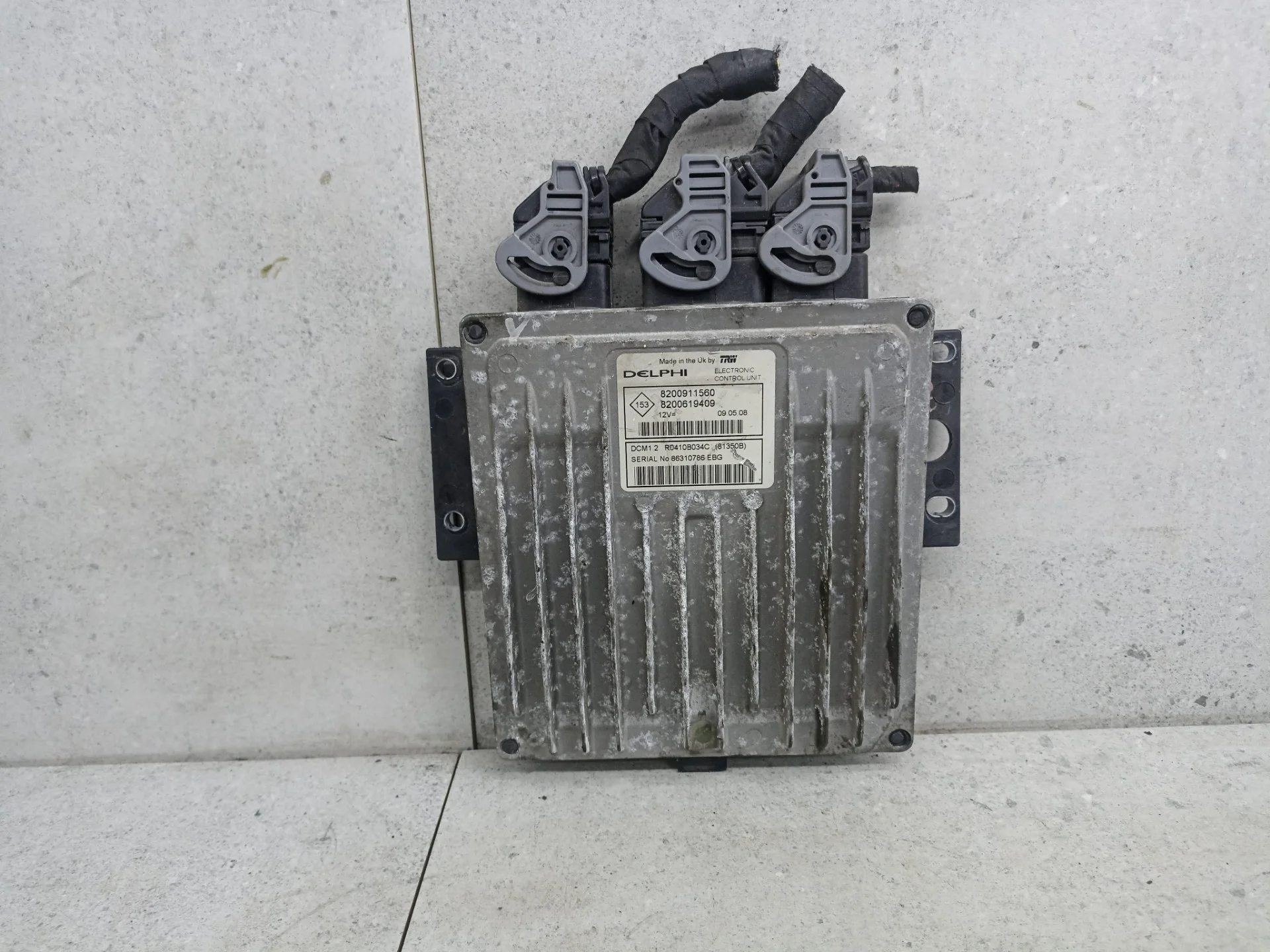 Блок управления двигателем Renault Scenic 2 рест.