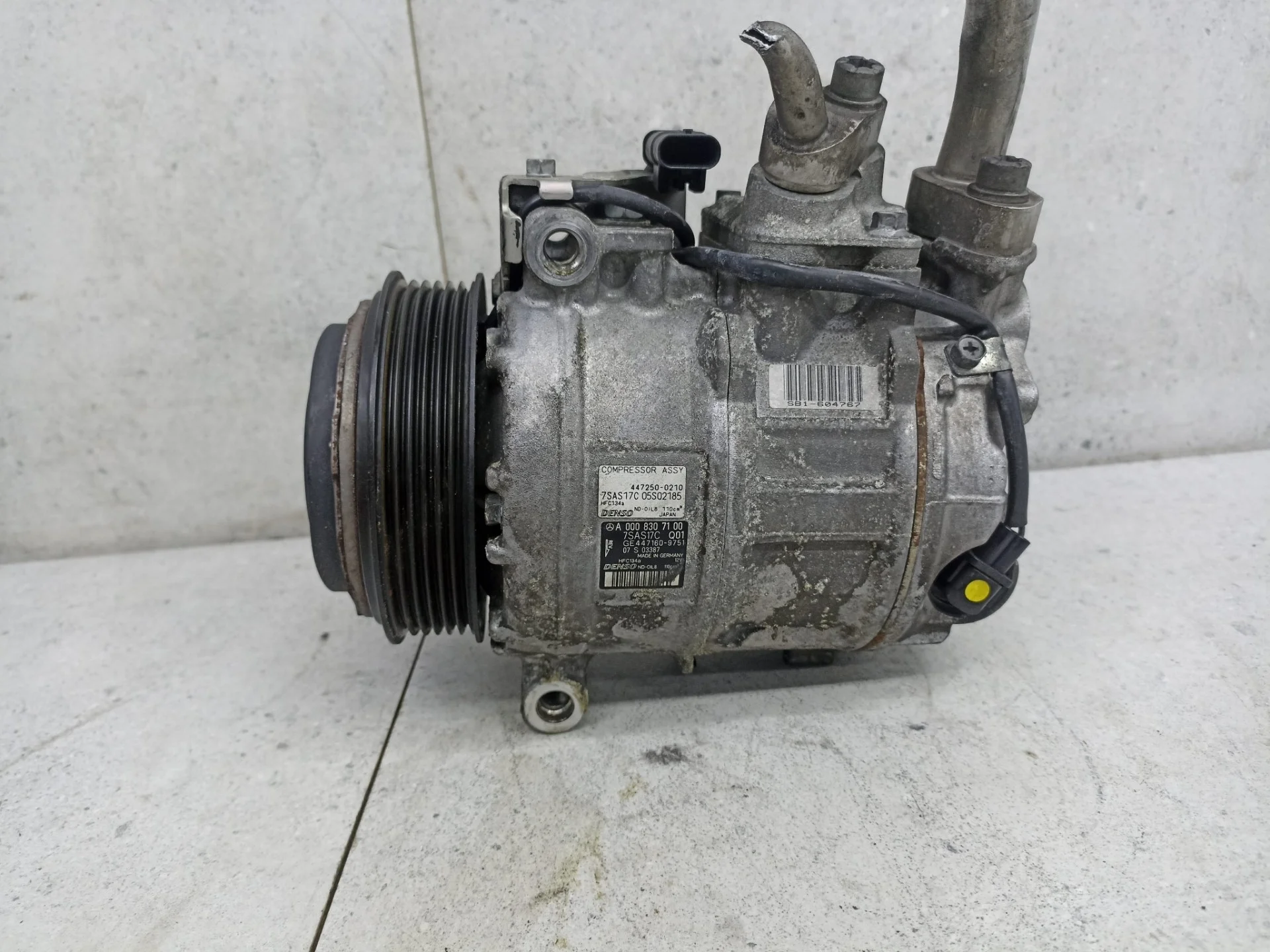 Компрессор кондиционера Mercedes-Benz S W222 2016