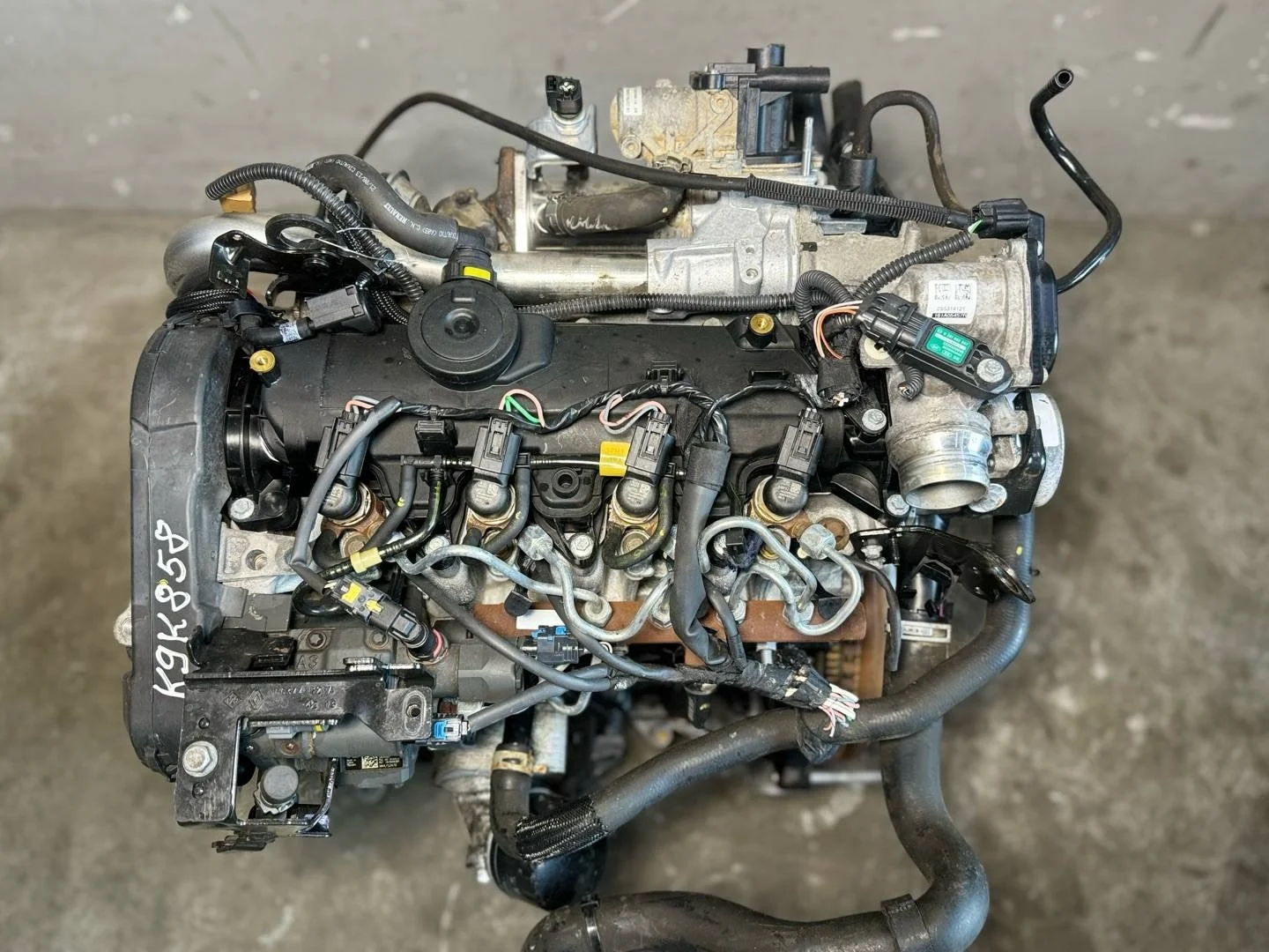 Двигатель K9K858 Renault Duster рест.