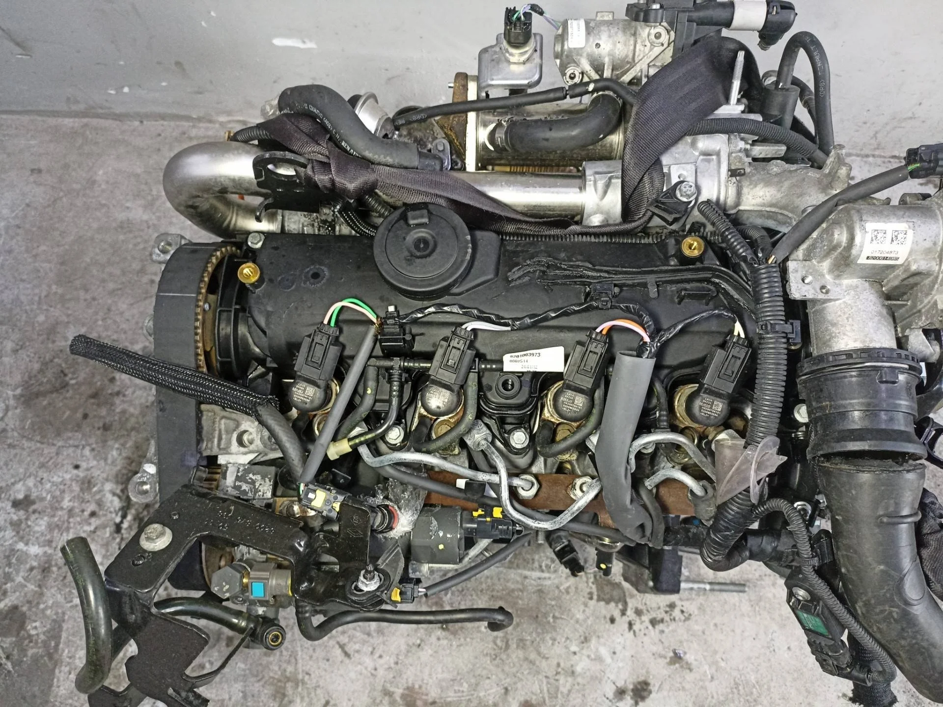 Двигатель K9K858 Renault Duster рест.