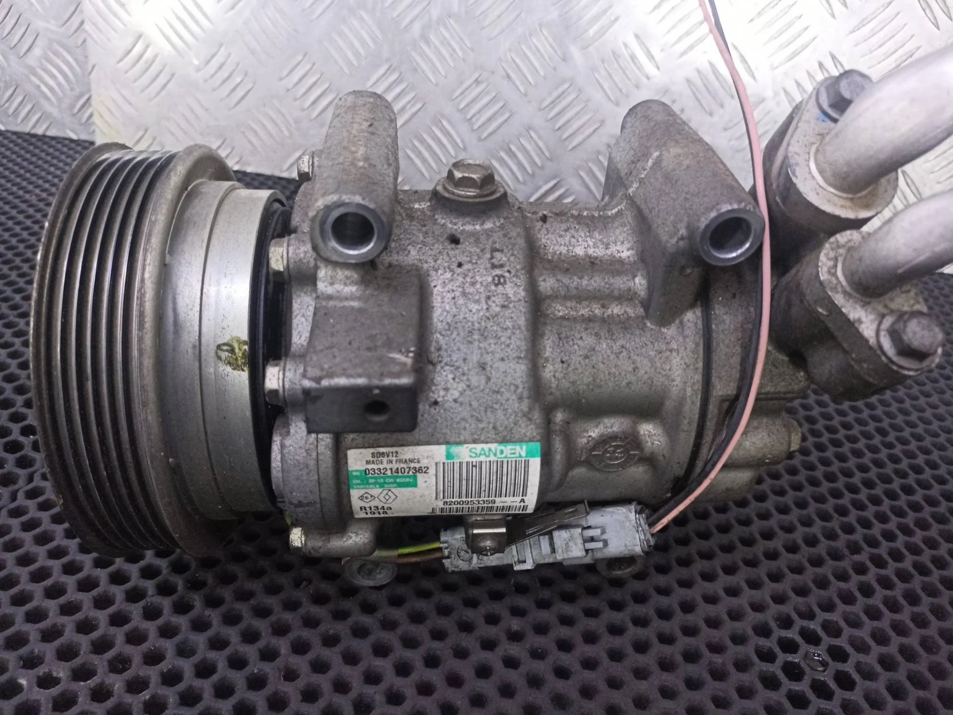 Компрессор кондиционера Renault Clio 3 2007