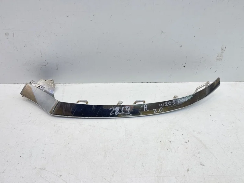 Накладка бампер Mercedes-Benz -Class 2015-2018 W205