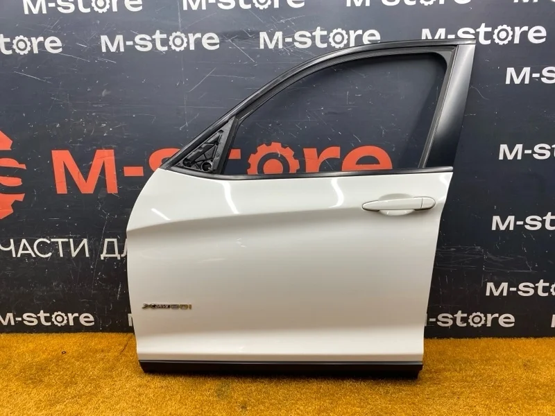 Дверь Bmw X3 2012 41517355803 F25 N20B20A, передняя левая