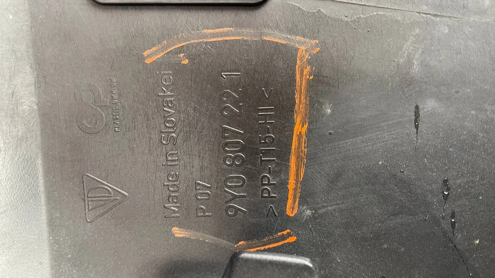 Бампер передний Porsche Cayenne PO536 2017+ Внедорожник (PO536)