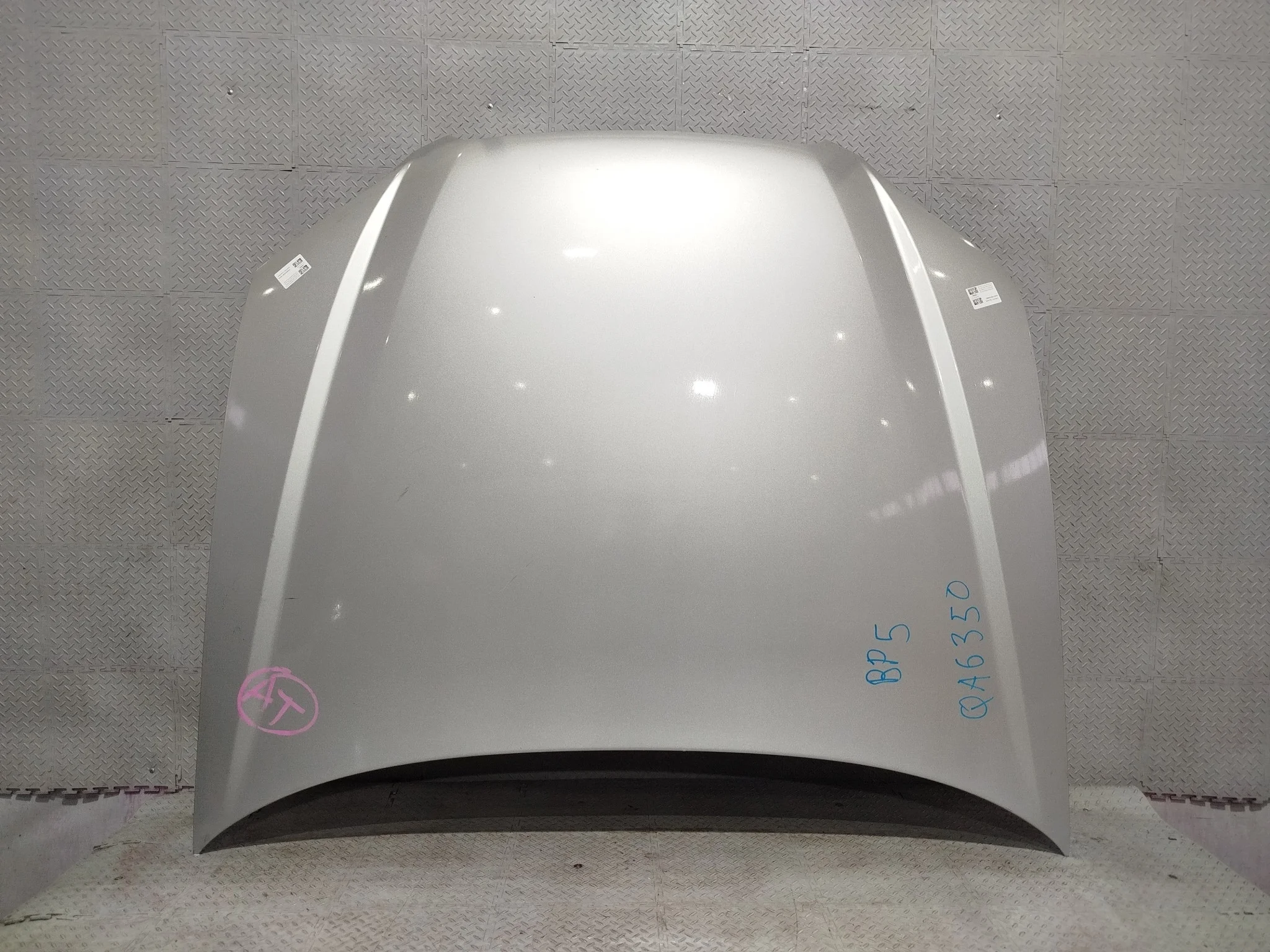 КАПОТ SUBARU LEGACY BL5 BL9 BLE BP5 BP9 BPE 57229AG0009P АЛЮМИНИЕВЫЙ серебро, 39D QA6350