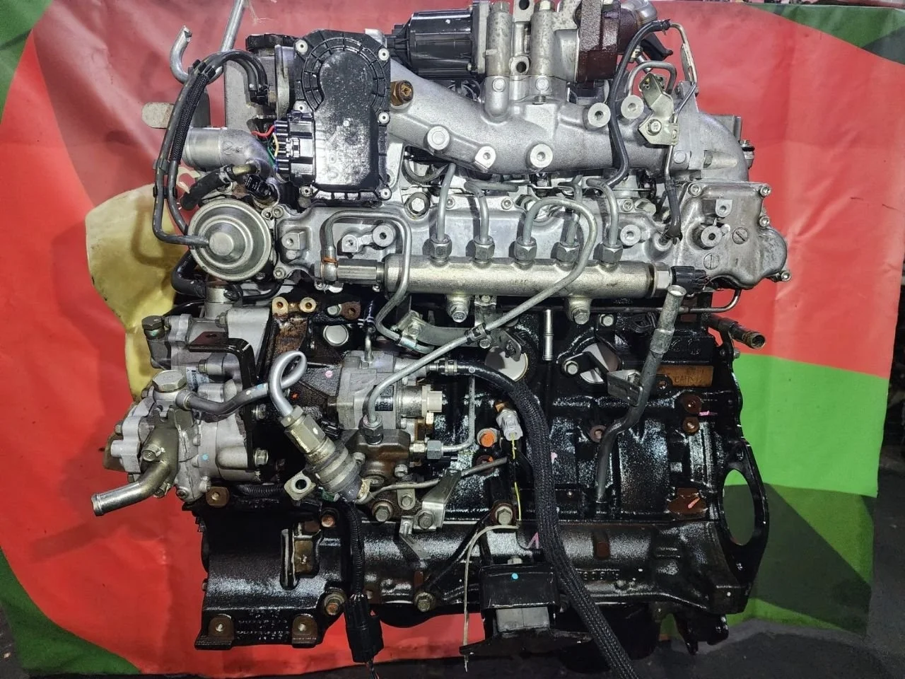 Двигатель 4M41 Mitsubishi Pajero 4 3.2 Дизель