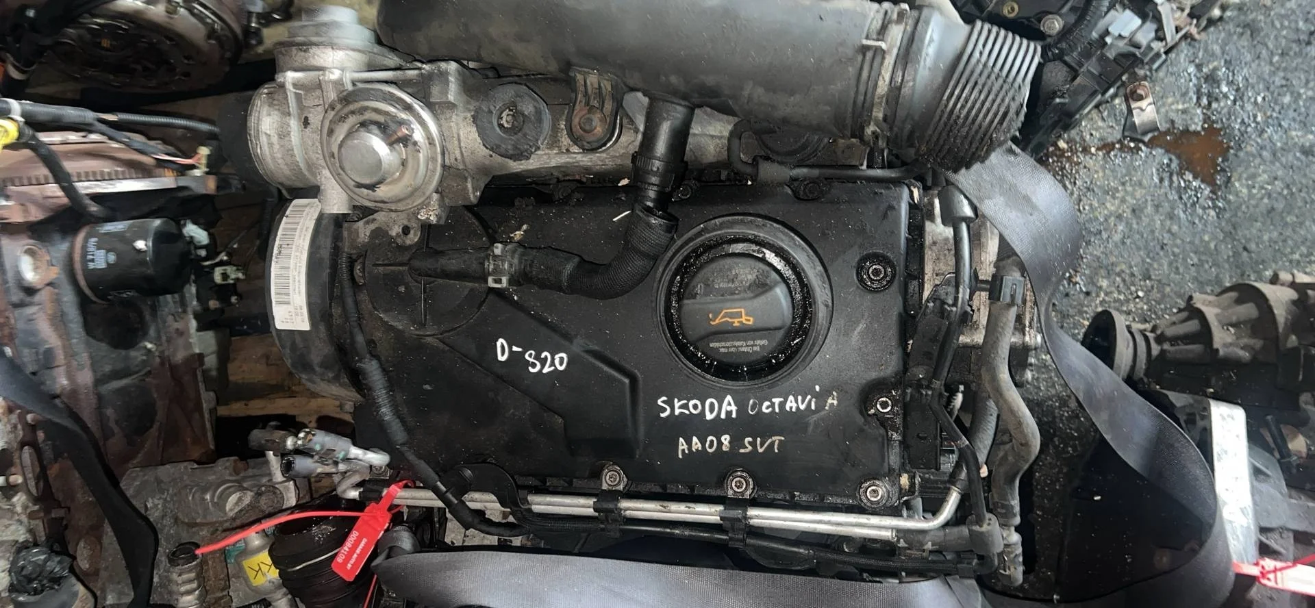 Двигатель BXE Skoda Octavia A4 1.9 Дизель