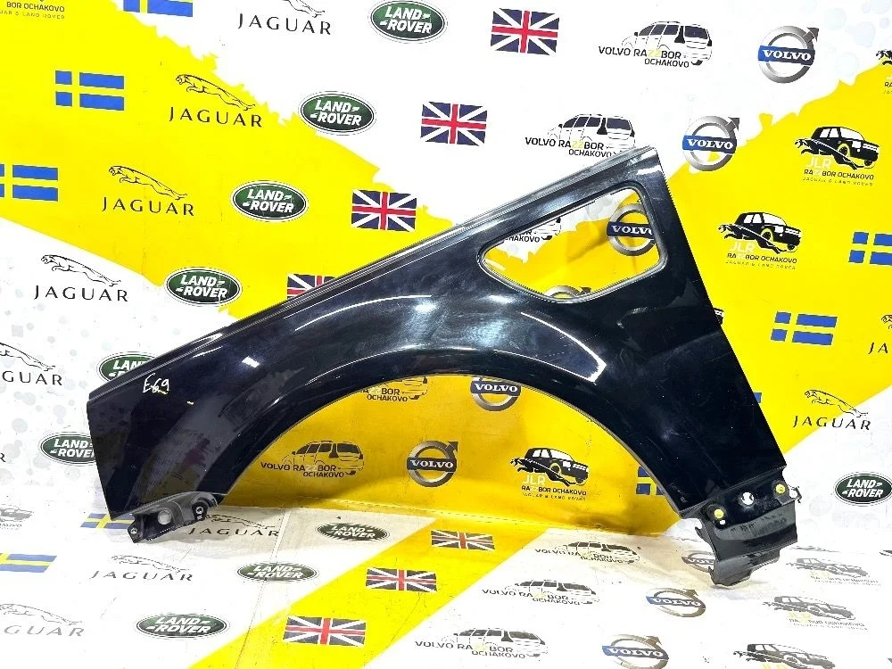 Крыло левое Range Rover Sport L320 черное дорест Range Rover Sport I (2005—2009) 276DT 2007