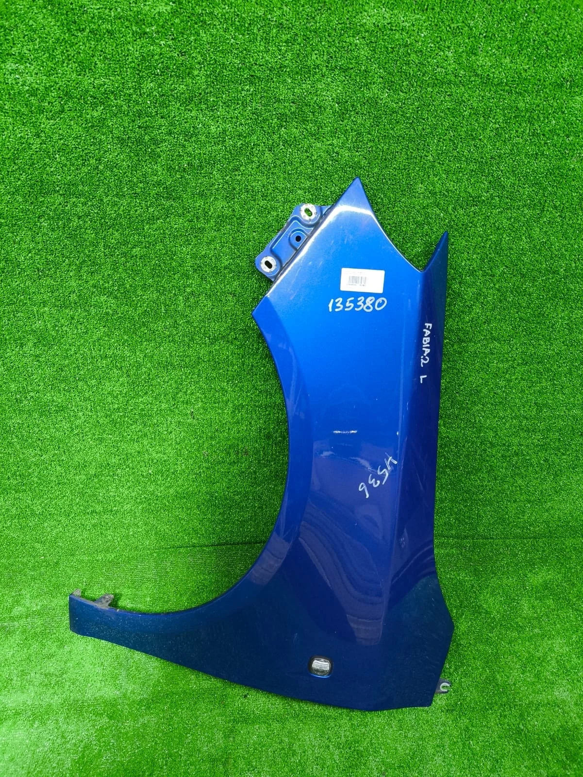 Крыло SKODA FABIA 2, ROOMSTER 2007- переднее левое синее б/у FABIA 2(2007-2015);ROOMSTER(2007-2015)
