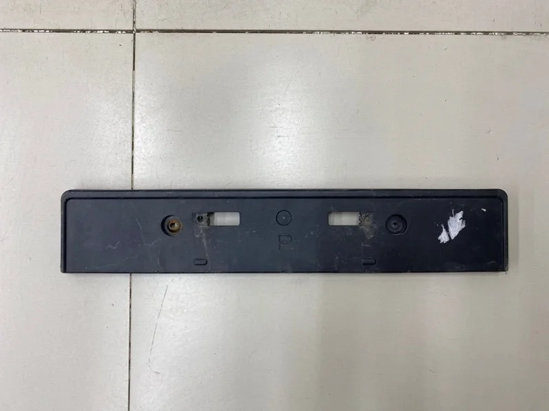 Накладка бампера под номер передняя Toyota Land