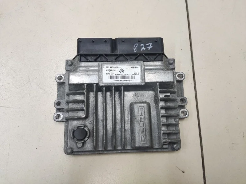 Блок управления двигателем SsangYong Actyon 2 CK