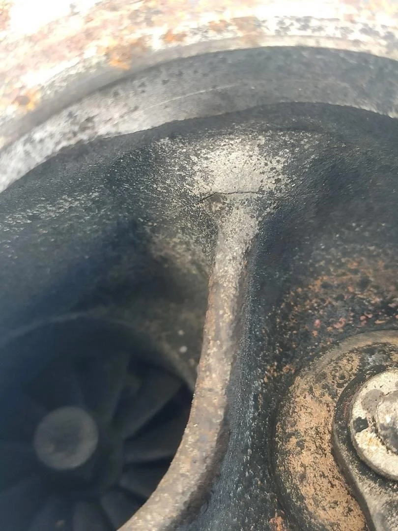 Турбина с дефектом VW Passat 2001 B5+