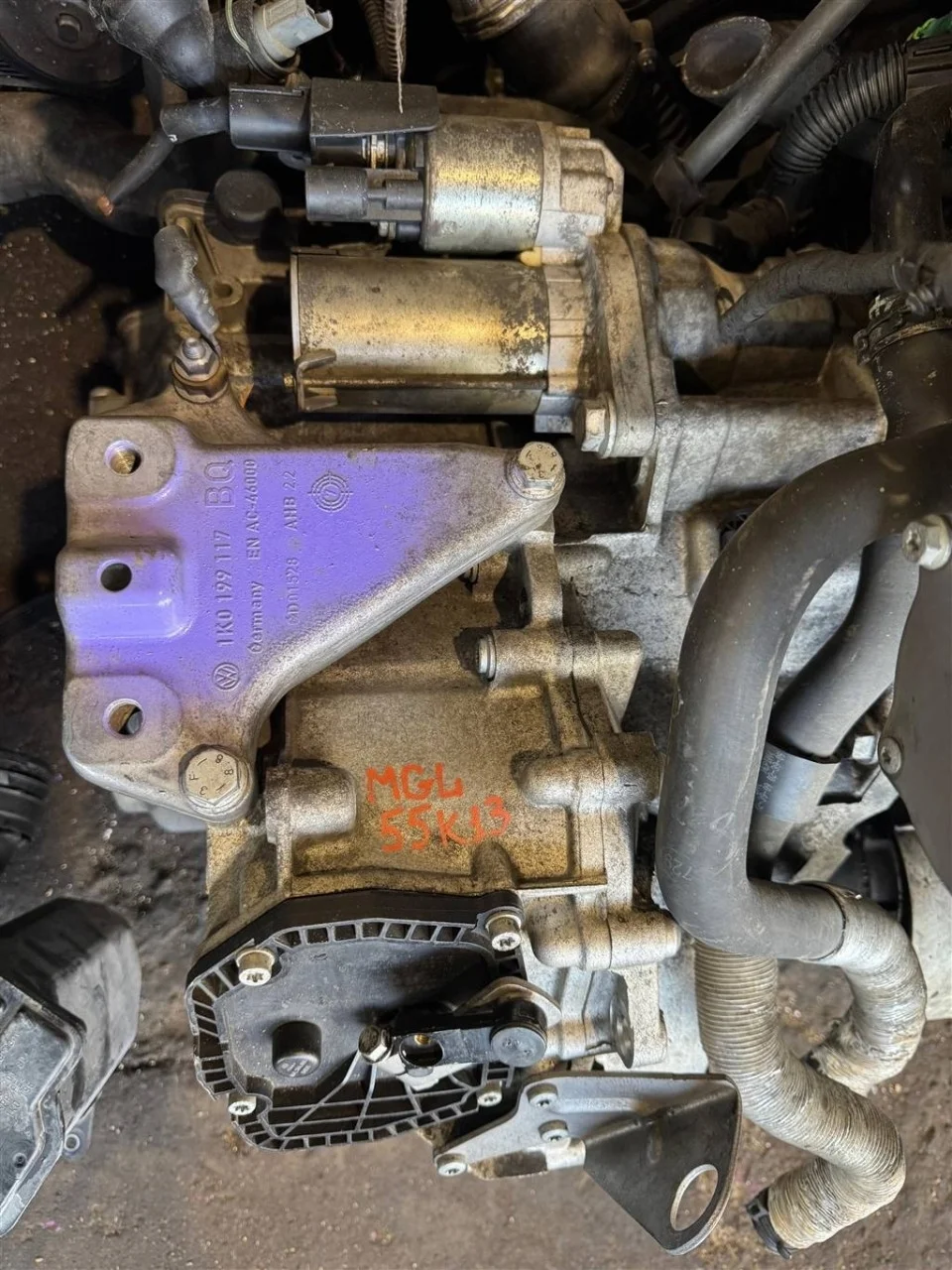 Акпп dsg7 0am dq200 mgl (из японии) VW Passat CC 2010