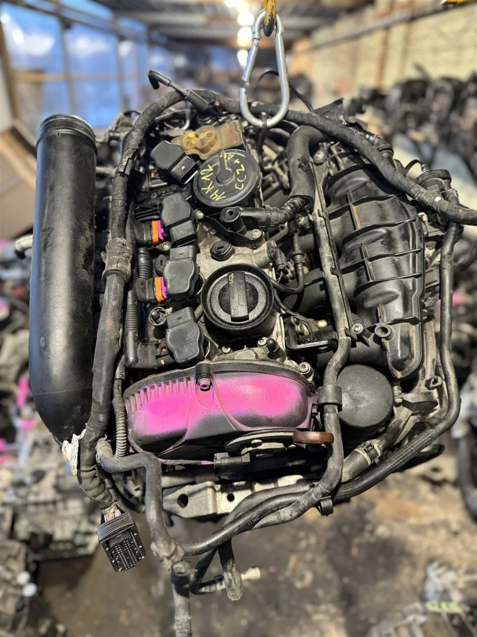 Двигатель 2.0 tfsi ccz (из японии) Audi Q3 2013 8U