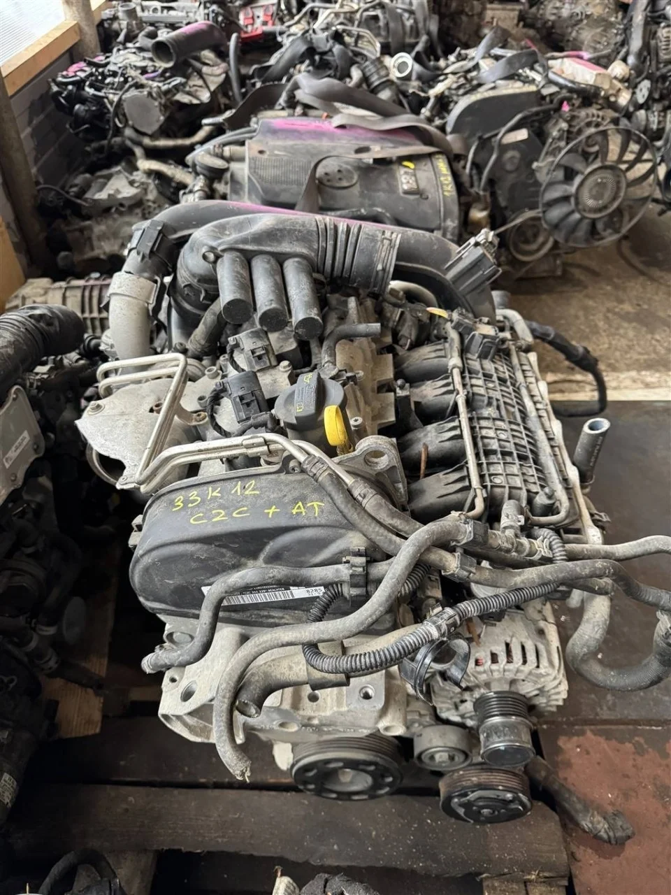 Двигатель czc сборе навесным (из японии) VW Tiguan 2 2018