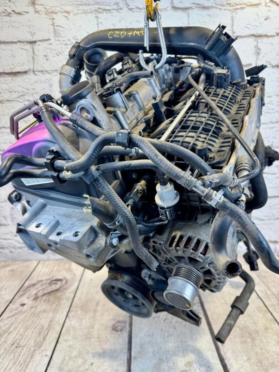 Двигатель czd сборе навесны (из японии) Audi Q3 2019 8U