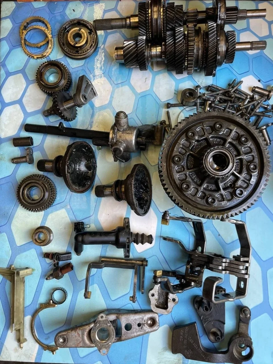 Запчасти для мкпп 02t dq200 myf VW Golf 7 2012-2017