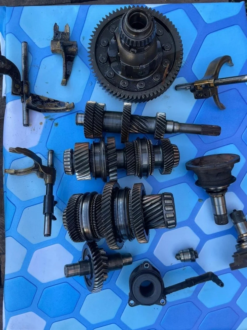 Запчасти для мкпп 6ст. 02q kdn jlu hdv VW Passat 2005-2010 B6