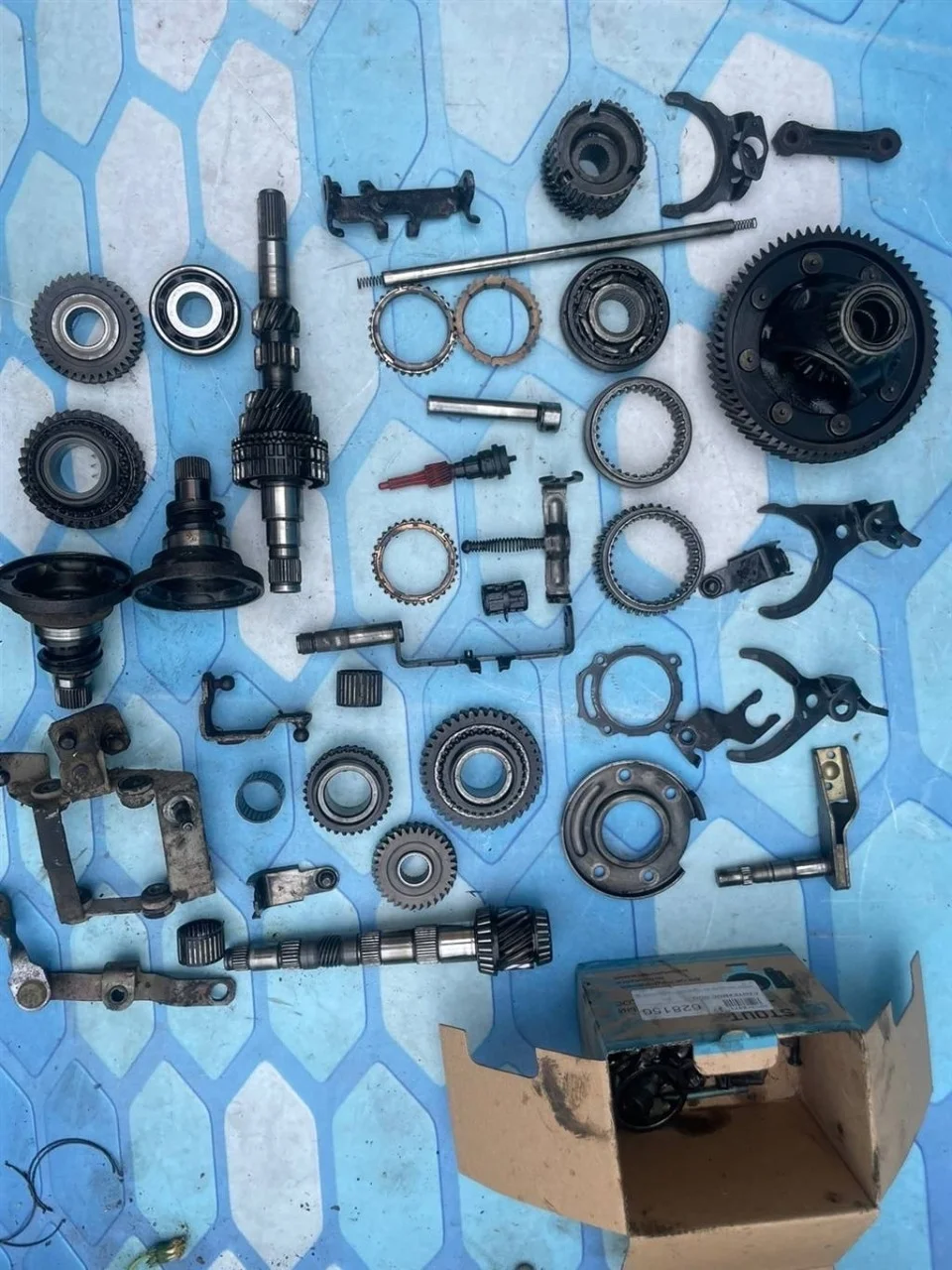 Запчасти для мкпп 02k 5ст. duu Skoda Octavia 2004-2013 A5