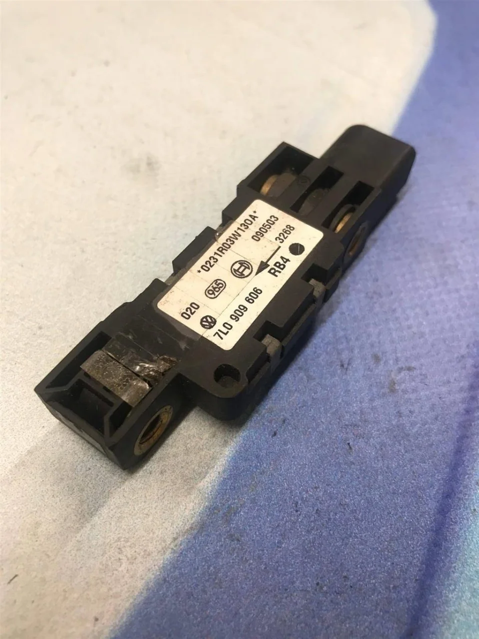 Датчик air bag VW Touareg 1 2002-2007