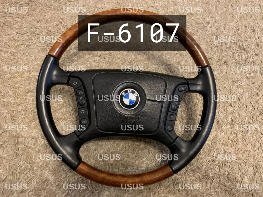 Руль рест дерево BMW БМВ E38 Е38