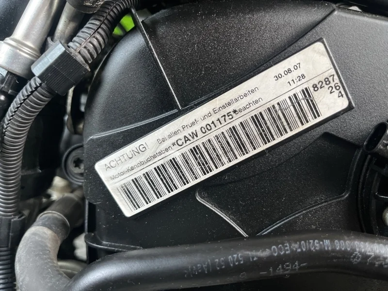 Двигатель из Японии Volkswagen Passat 2008 06J100031P B6 VARIANT CAW 2.0T