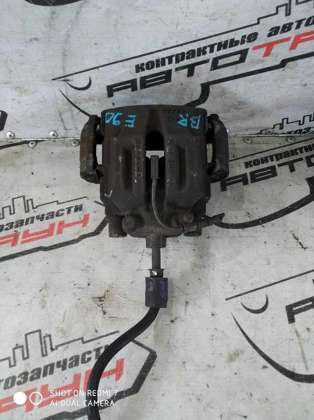 СУППОРТ В СБОРЕ BMW 1-SERIES 3-SERIES E81 E82 E87 E88 E90 E91 E92 E93 ЗАДНИЙ ПРАВЫЙ 2WD 4WD 911 42 20 СКОБА 755 34216768698